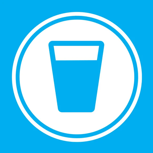 Ícone Ilustrado Isolado em Fundo - Cup Drink — Vetor de Stock