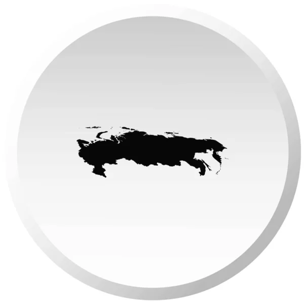 País forma ilustração da Rússia — Vetor de Stock