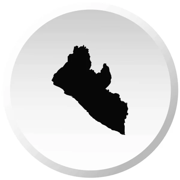Liberya Ülke Şekil İllüstrasyon — Stok Vektör