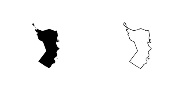 Obrazec země ilustrace Ománu — Stockový vektor