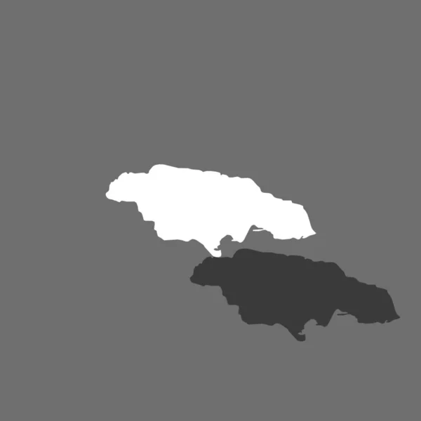 Obrazec země – ilustrace Jamajky — Stockový vektor