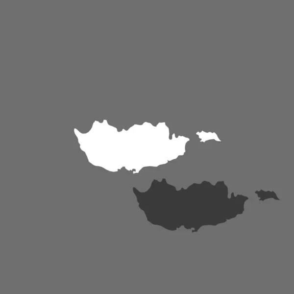 Obrazec země – ilustrace Kypru — Stockový vektor
