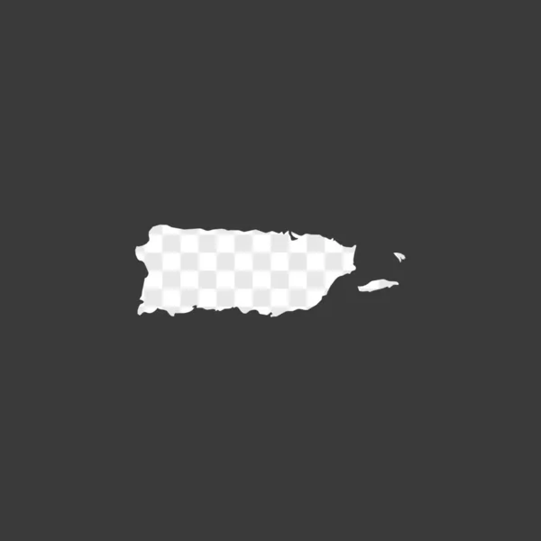 Obrazec Country – ilustrace Portorika — Stockový vektor