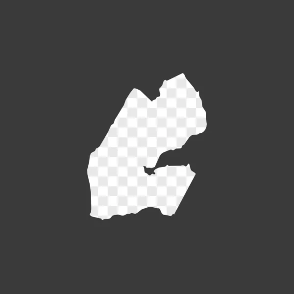 Σχήμα χώρας απεικόνιση του Τζιμπουτί — Διανυσματικό Αρχείο