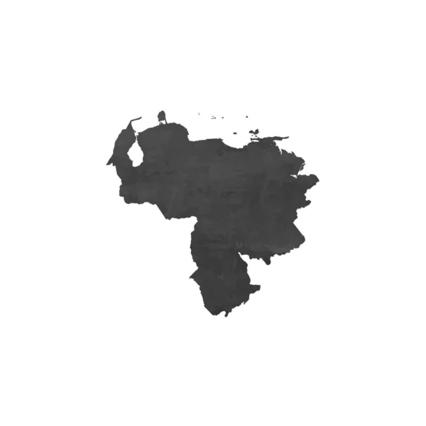 ベネズエラの国の形のイラスト — ストックベクタ