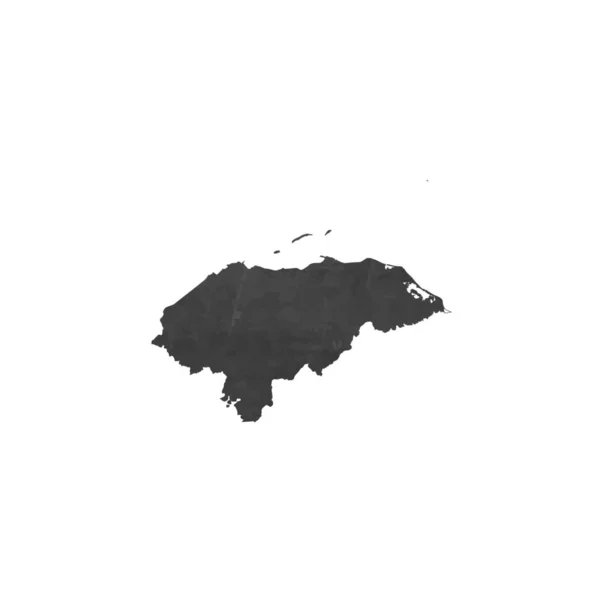 Land Shape illustration av Honduras — Stock vektor