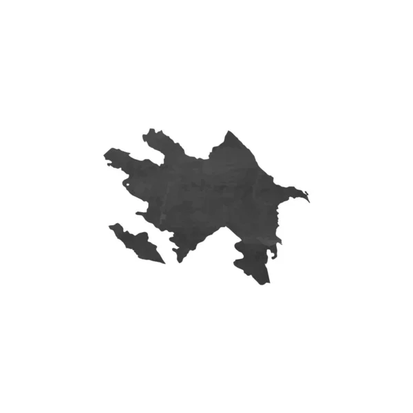 Land vorm illustratie van Azerbeidzjan — Stockvector
