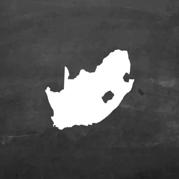 南非国家形状插图 — 图库矢量图片