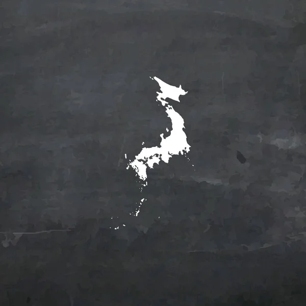 日本国家形状插图 — 图库矢量图片