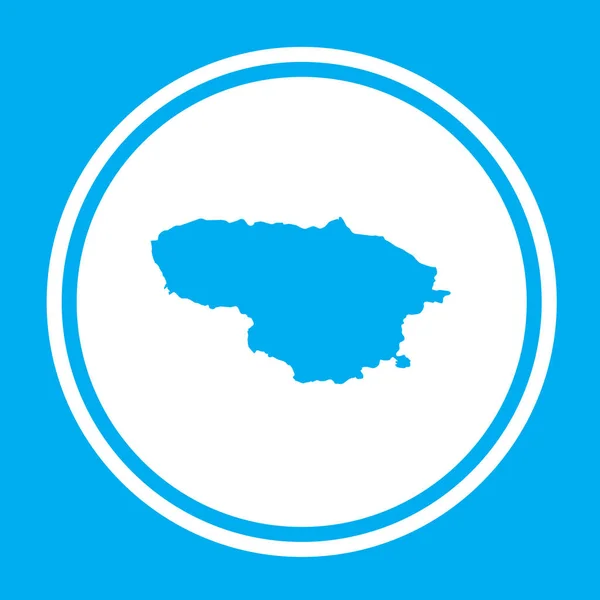 Forma del paese Illustrazione della Lituania — Vettoriale Stock