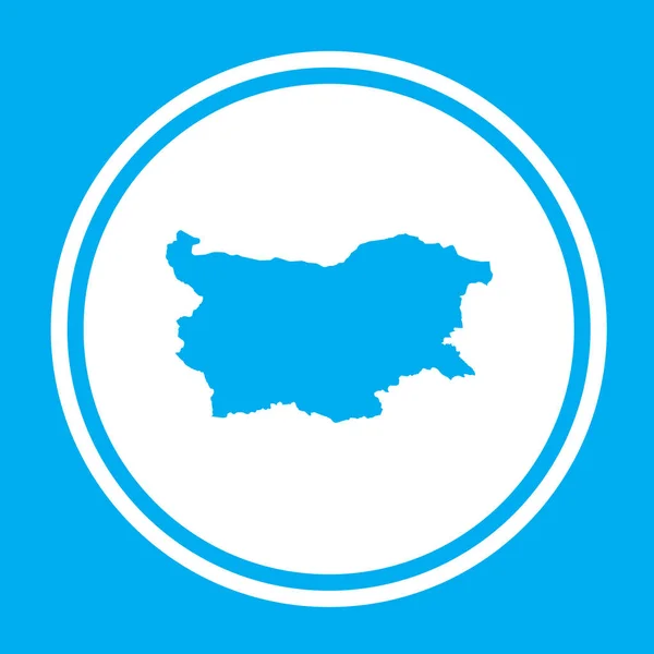 Σχήμα χώρας απεικόνιση της Βουλγαρίας — Διανυσματικό Αρχείο