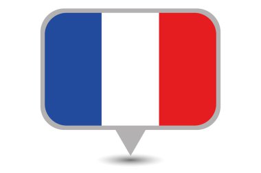 Resimli Fransa Bayrağı