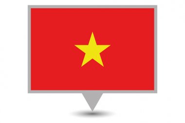Vietnam 'ın Resimli Bayrağı