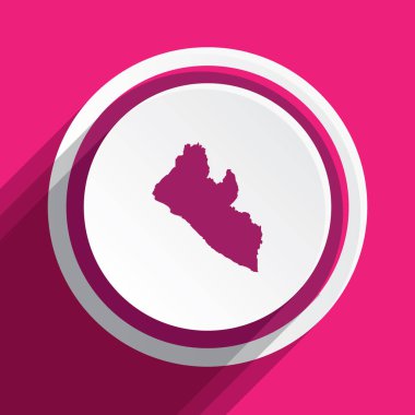 Liberya 'nın Resimli Ülke Şekli