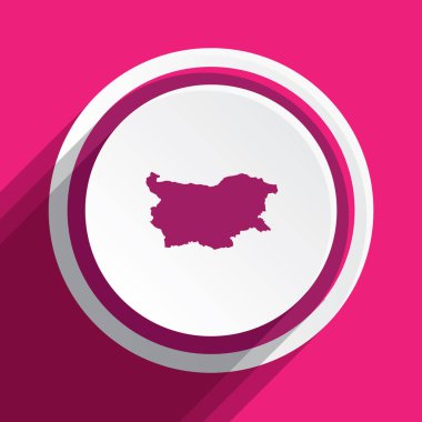 Bulgaristan 'ın Resimli Ülke Şekli