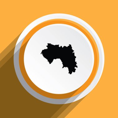 Gine 'nin Resimli Ülke Şekli