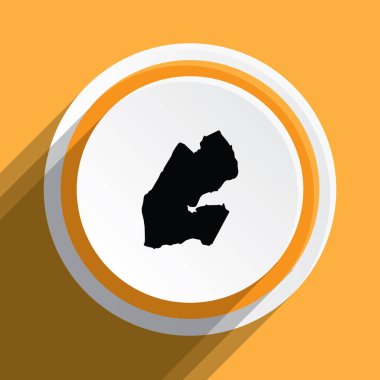 Cibuti 'nin Resimli Ülke Şekli