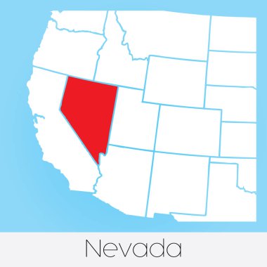 Amerika Birleşik Devletleri İllüstrasyon Seçilmiş Devlet ile