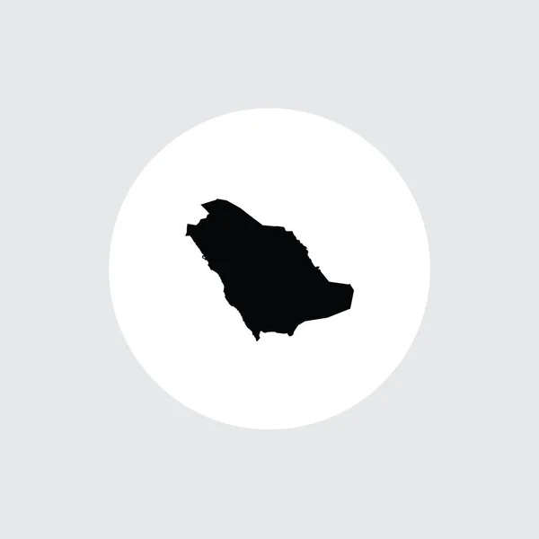 サウジアラビアのイラスト国形 — ストックベクタ