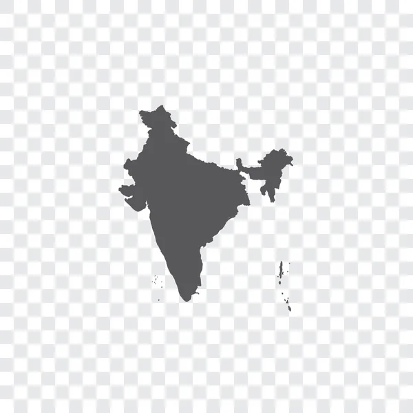 País forma ilustração da Índia —  Vetores de Stock