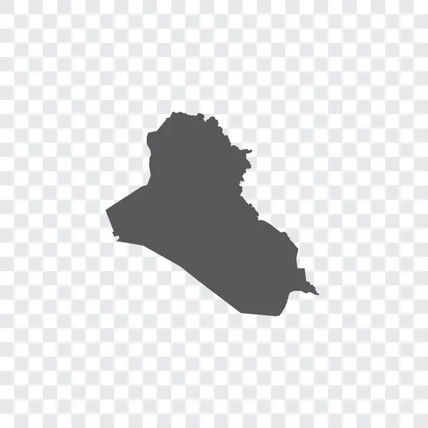 Illustration en forme de pays de l'Irak — Image vectorielle