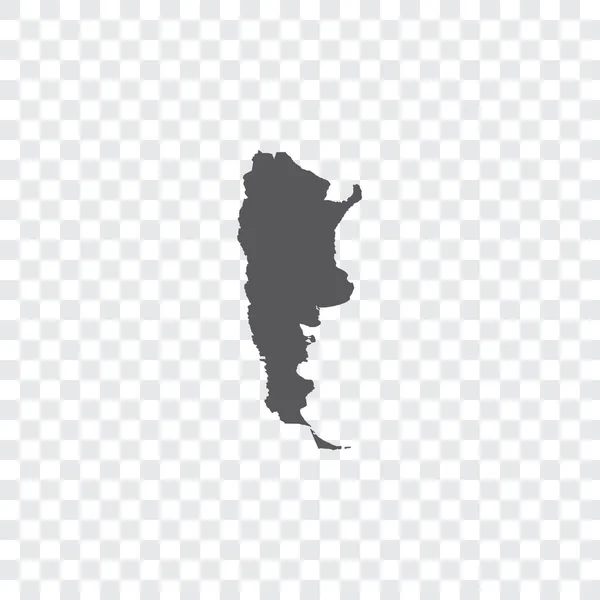 Σχήμα χώρας απεικόνιση της Αργεντινής — Διανυσματικό Αρχείο