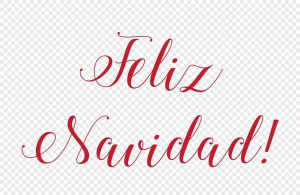 Illustration av Feliz Navidad — Stock vektor