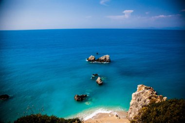 saf masmavi deniz Paradise manzara