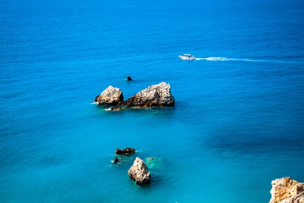 Paradise Landscapes Pure Azure Sea Stock Picture