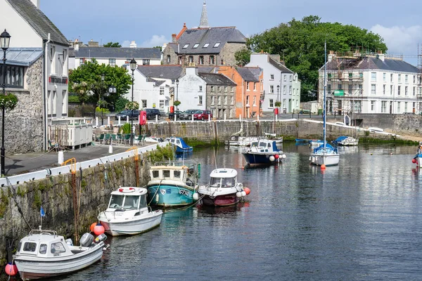 Castletown,Man Isle, Haziran 16, 2019. Castletown Limanı