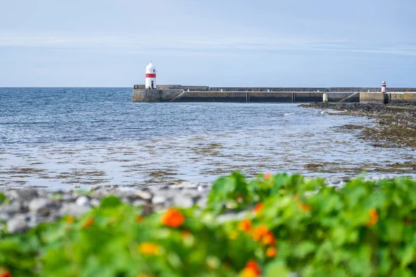 Castletown, Острів Мен. місто лежить на північно-західному боці затоки Castletown — стокове фото