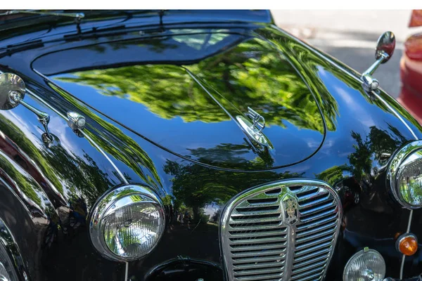 Bedford, bedfordshire, Großbritannien. 2. juni 2019.fragment des austin a30, ein kleiner familienwagen, der von austin von mai 1952 bis september 1956 produziert wurde — Stockfoto