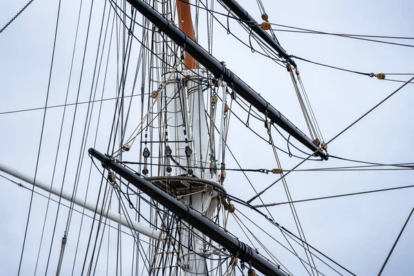 Ο Κάτι Σάρκ είναι Βρετανικό πλοίο. Χτισμένο στον ποταμό Leven, Dunbarton, Σκωτία το 1869 για την Jock Willis Shipping Line. — Φωτογραφία Αρχείου