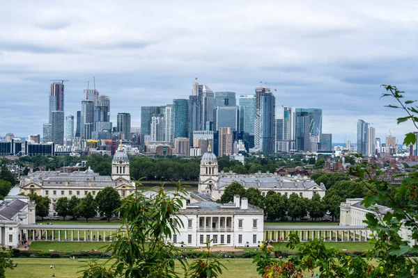 Londres, Reino Unido, 28 de julio de 2019. La mejor vista de Londres.Para la mejor vista natural de la ciudad, venga a Greenwich . — Foto de Stock