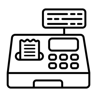 para kutusu simgesi, vektör çizim