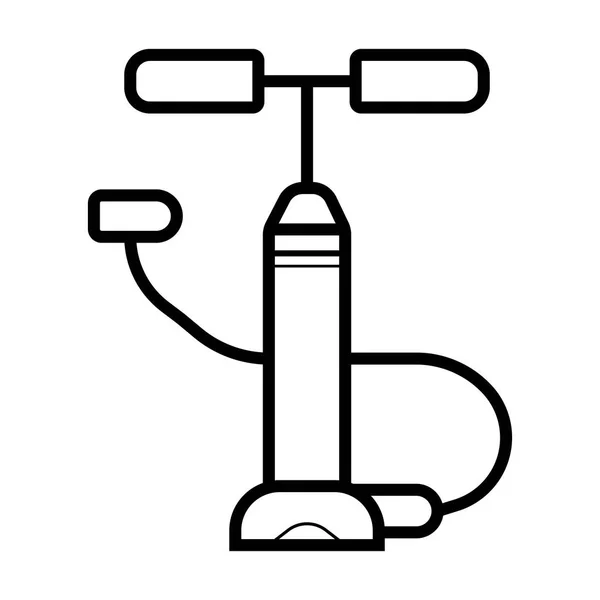 Luftpumpen Symbol Vektor Illustration — Stockvektor