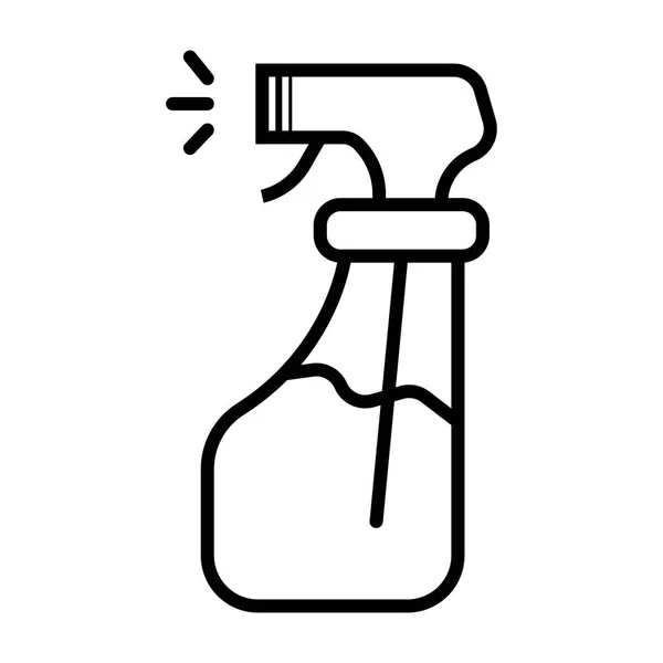 Cleaning Spray Bottle Vector Illustration — Stock Vector