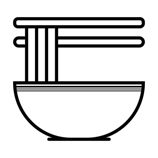 Pasta Flat Icon Vector Illustration — Stock Vector