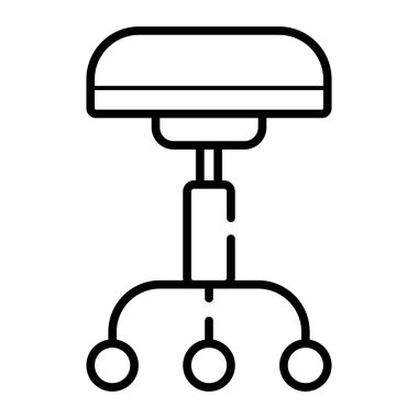 dışkı satırı simgesi, vektör çizim