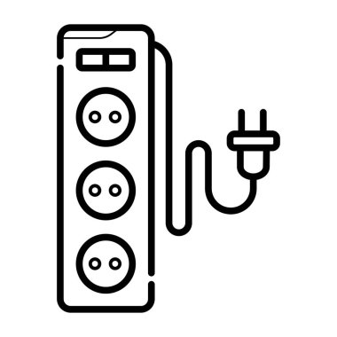 fiş, kutsal kişilerin resmi, vektör çizim tel