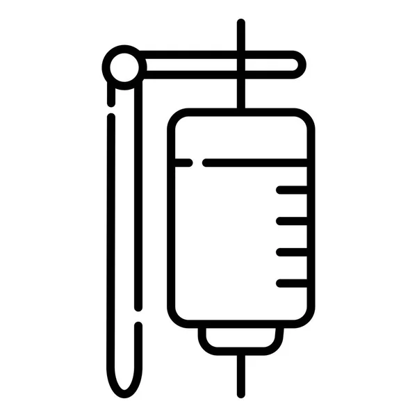 Symbol Für Intravenöse Flüssigkeit — Stockvektor