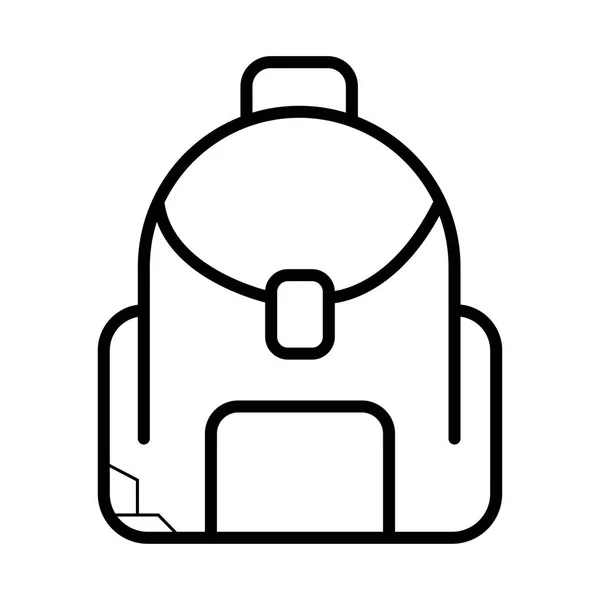 Rucksack Symbol Vektor Illustration — Stockvektor