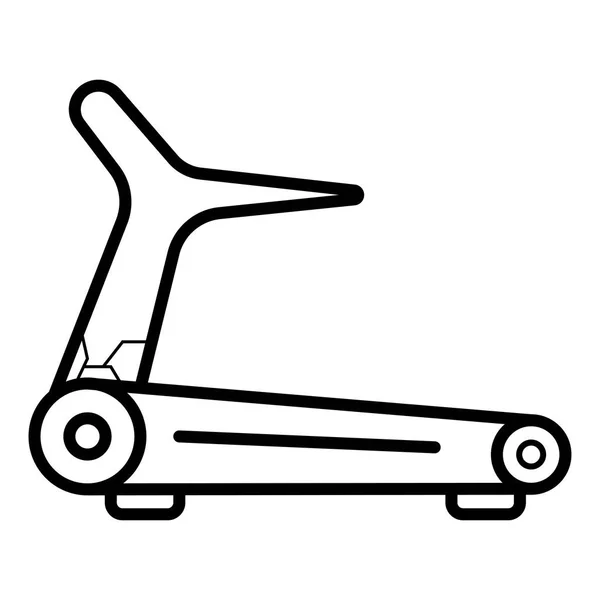 Laufband Icon Sport Und Fitness Symbol Stock Vektor Illustration — Stockvektor