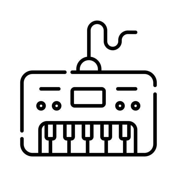 Synthesizer Icon Vector Illustration — Stock Vector