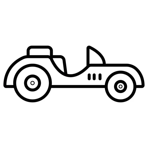 Icono Coche Vector Ilustración — Vector de stock