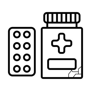 Hap hat simge vektör