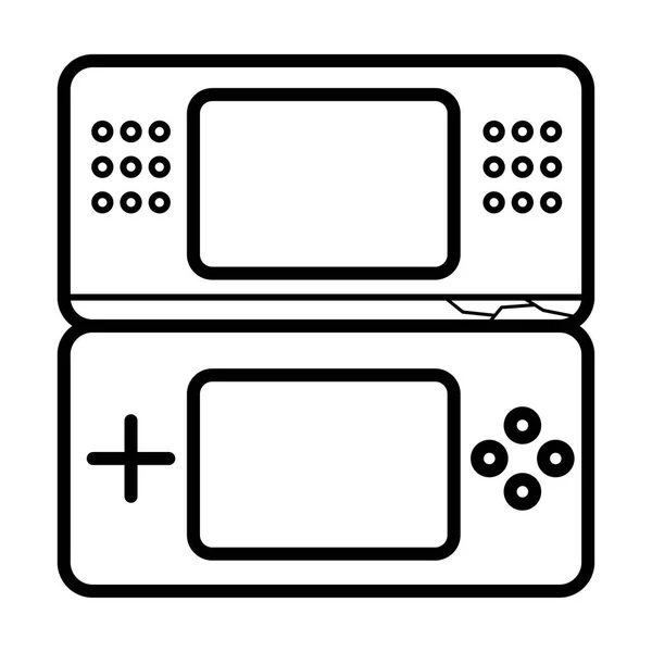 Jogo Console Ícone Vetor —  Vetores de Stock