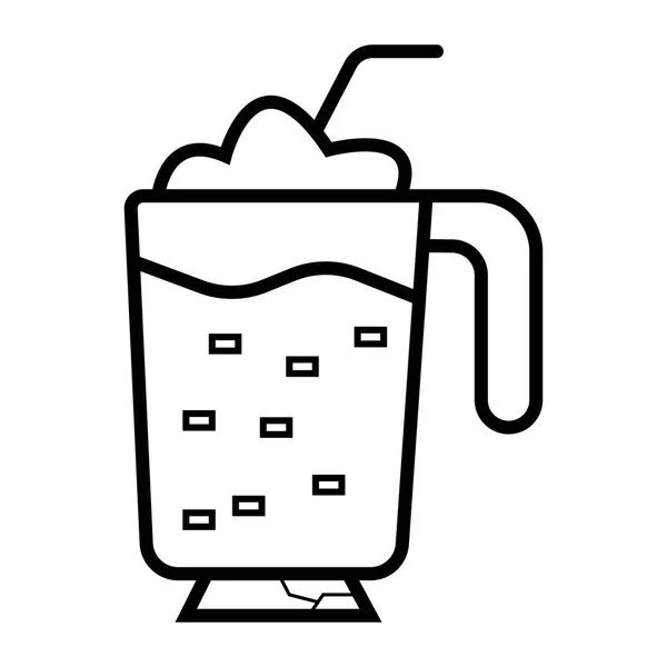 Ilustración Vector Icono Café — Archivo Imágenes Vectoriales