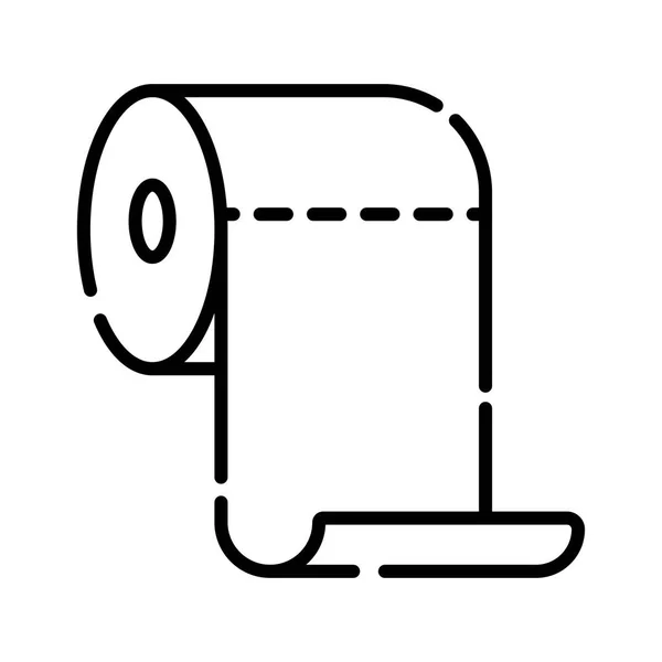 厕纸图标矢量 — 图库矢量图片
