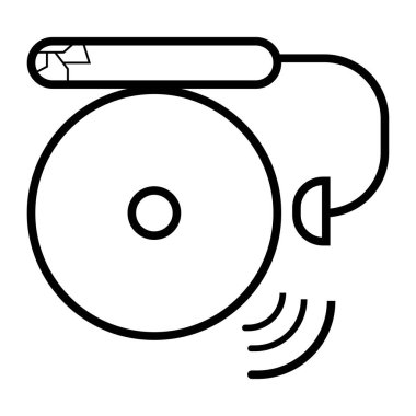  Yangın alarm simge tasarlamak